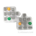 Tipi di tastiera POS in gomma in silicone personalizzato